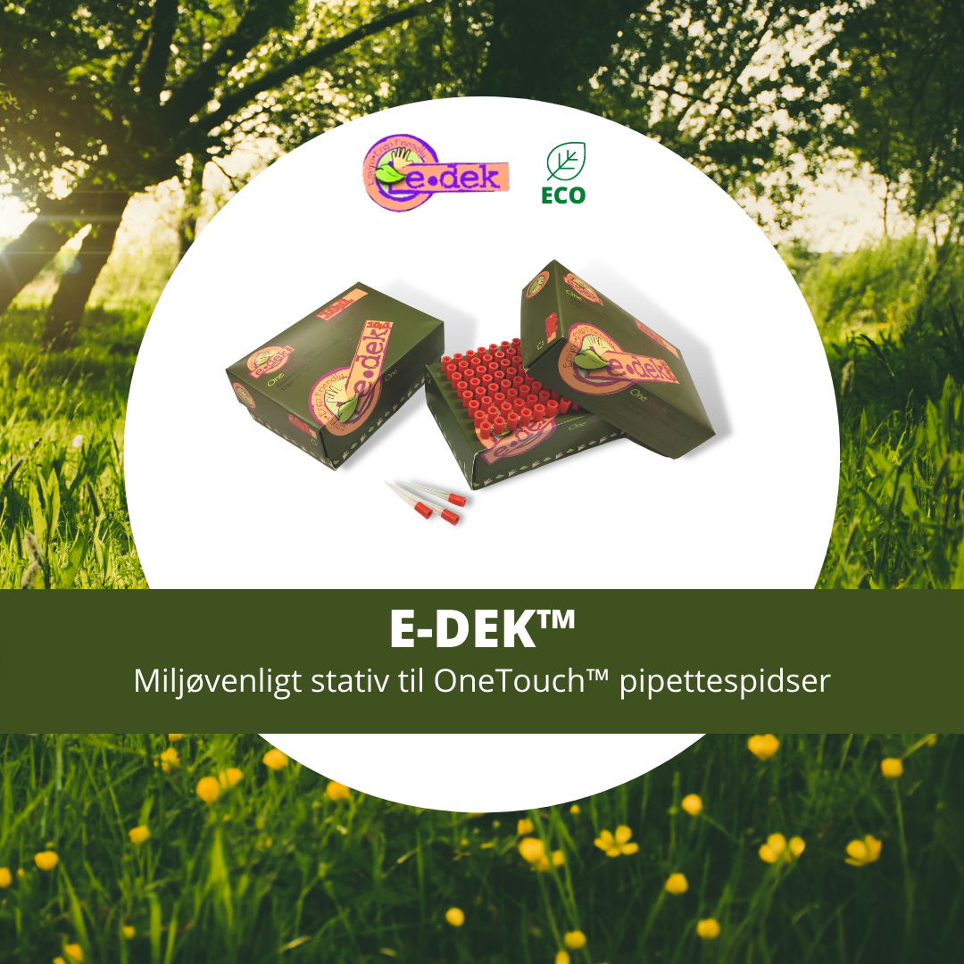 E-dek ECO pipette stativ