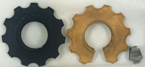 OverfladehÃ¦rdede â€pulley wheelsâ€ i 3D printet titanlegering (printet af Teknologisk Institut Aarhus); efter to forskelige â€DTU-hÃ¦rdeprocesserâ€. 