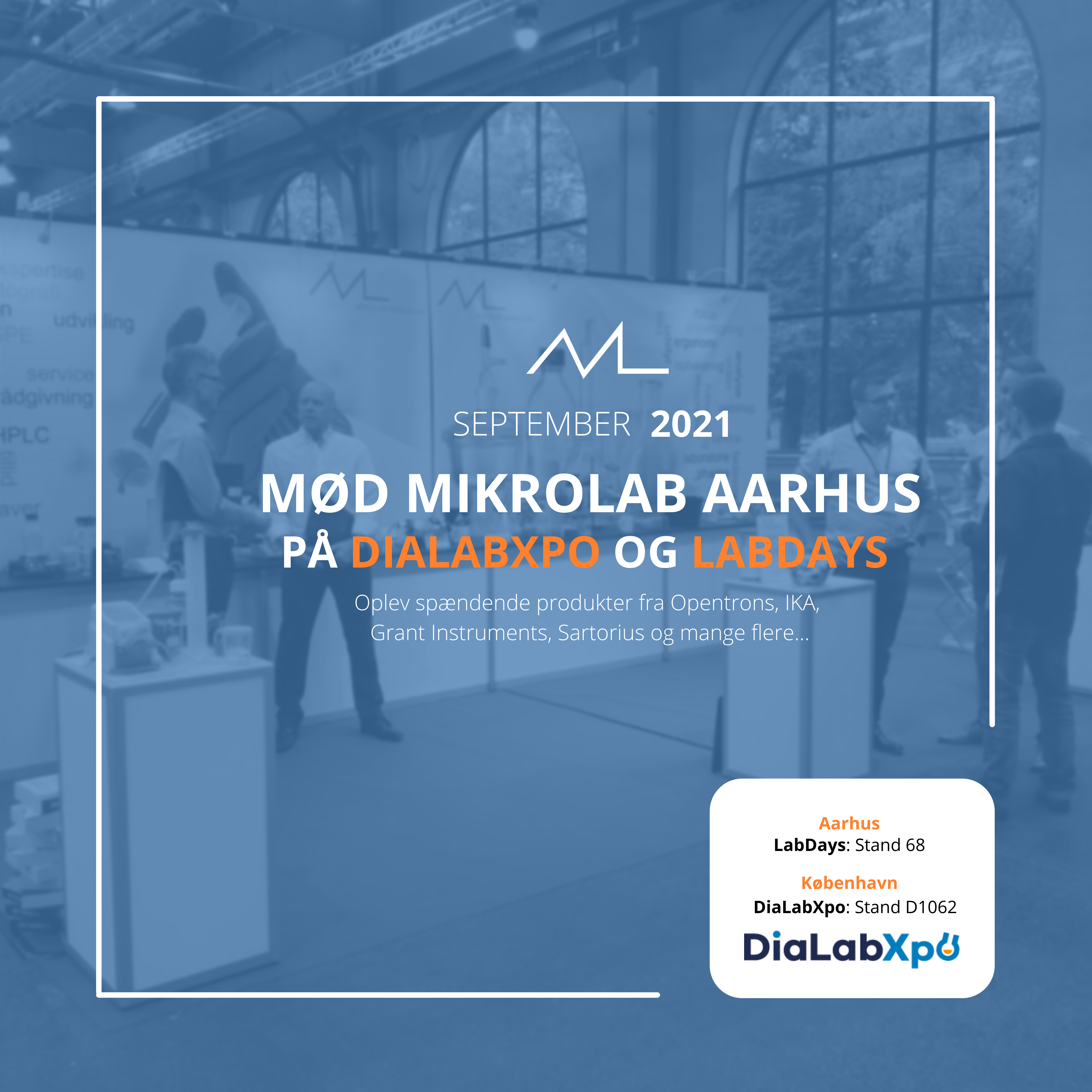 Mød Mikrolab Aarhus på DiaLabXpo og LabDays